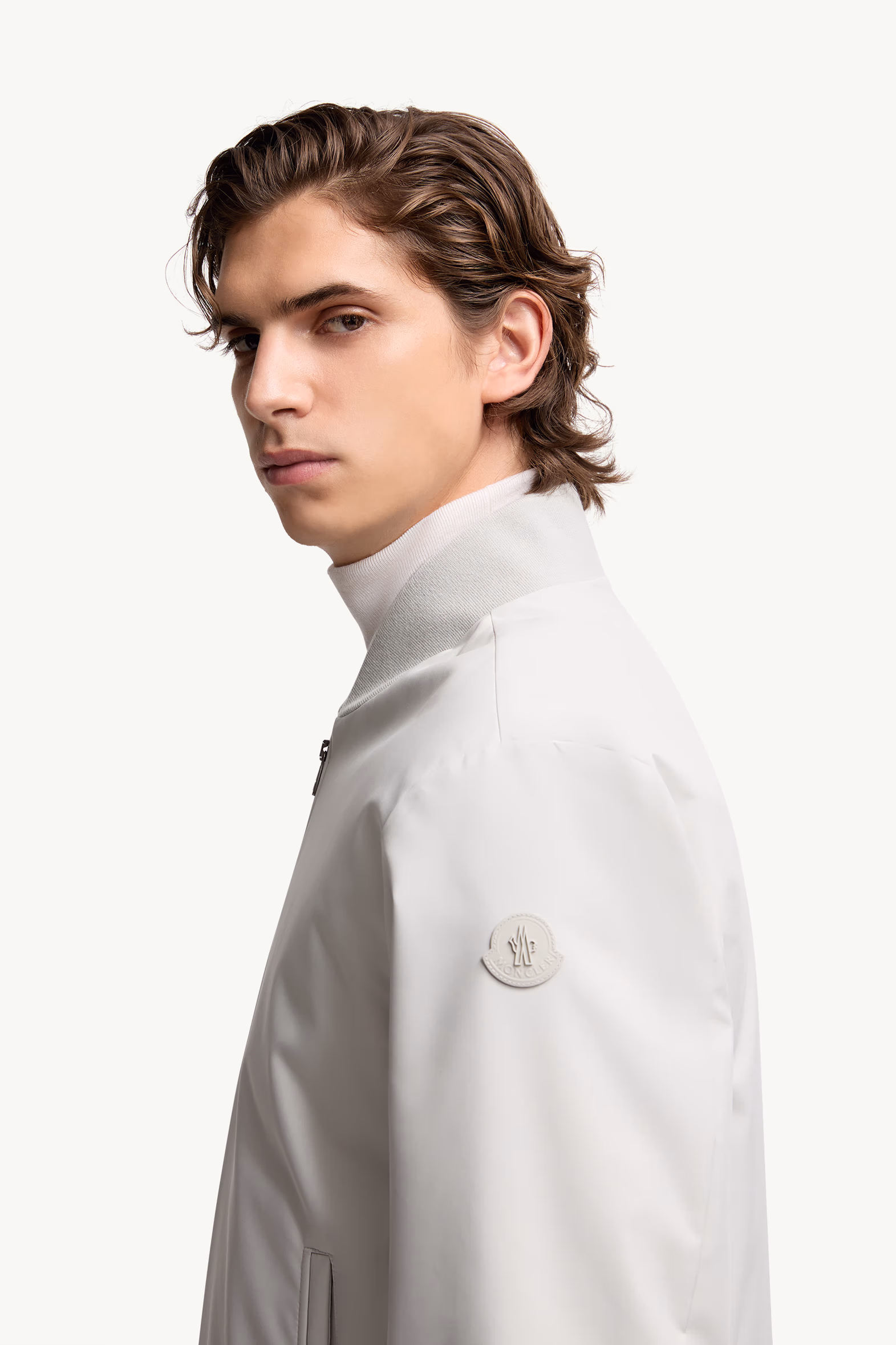 Epinal 3-in-1 Down Bomber Jacket Men Ice Grey Moncler 4